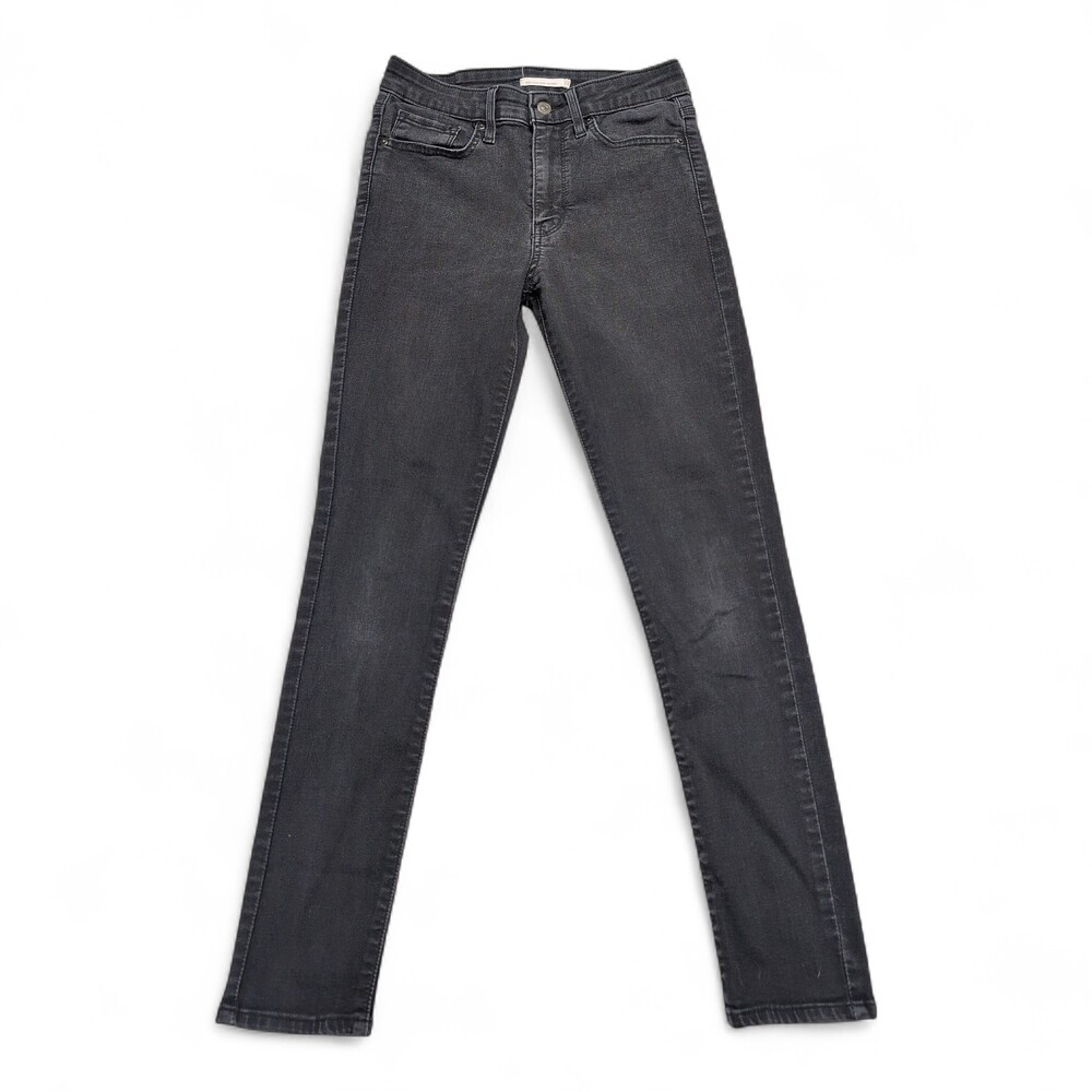 Levi's 721 High-Rise Skinny Jeans Size 28 Black